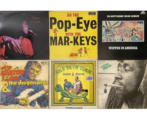 SOUL - LP COLLECTION (INC REGGAE). A quality collection of around 72 LPs. Predominantly soul but does include a smattering of