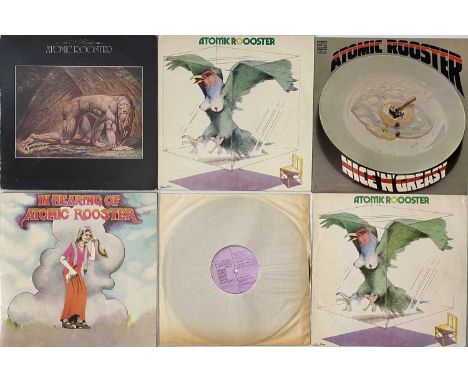 CLASSIC/ BLUES/ PROG - ROCK LP COLLECTION. A smashing collection of around 35 rock LPs. Artists/ titles include Atomic Rooste