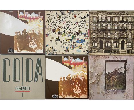 CLASSIC/ FOLK - ROCK LP COLLECTION. A quality collection of 55 rock LPs. Artists/ titles include Led Zeppelin inc Physical Gr