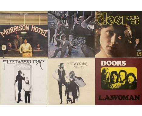CLASSIC/ FOLK - ROCK LP COLLECTION. A quality collection of around 68 rock LPs. Artists/ titles include The Doors (x9) inc S/