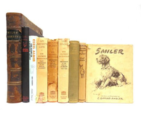 [SPORTING]  Aldin, Cecil. Ratcatcher to Scarlet, second impression, Eyre &amp; Spottiswoode, London, 1927, original black clo