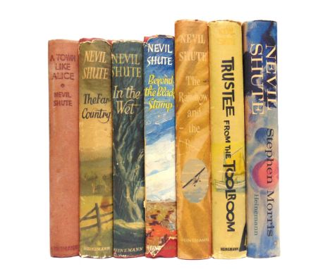 [MODERN FIRST EDITIONS]  Shute, Nevil. A Town Like Alice, first edition, Heinemann, London, 1950, original red cloth (spine e