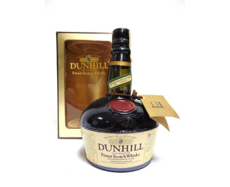 [WHISKY]. DUNHILL OLD MASTER BLENDED WHISKY  bottle no. E38612, one bottle (43%, 75cl), boxed.