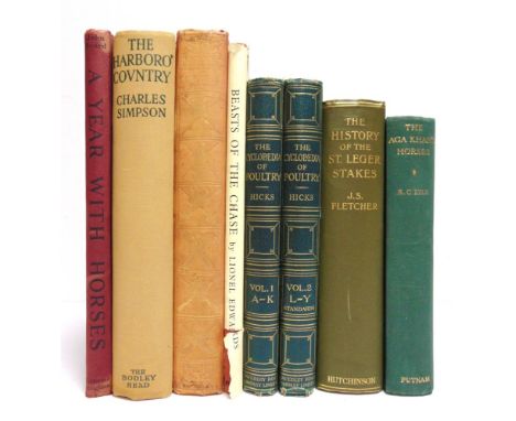 [SPORTING]  Simpson, Charles. The Harboro' Country, first edition, The Bodley Head, London, 1927, original cloth, twenty-four