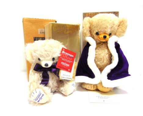 TWO MERRYTHOUGHT COLLECTOR'S CHEEKY BEARS  comprising a 'Cheeky Prince Charming', limited edition 205/4950, with certificate 