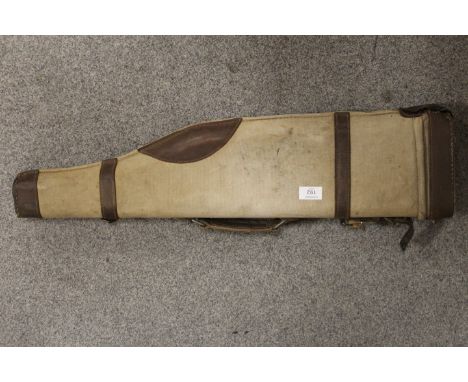 A VINTAGE 'LEG OF MUTTON' GUN CASE