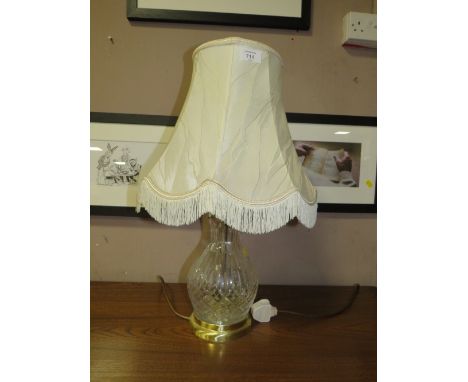 A MODERN TABLE LAMP &amp; SHADE