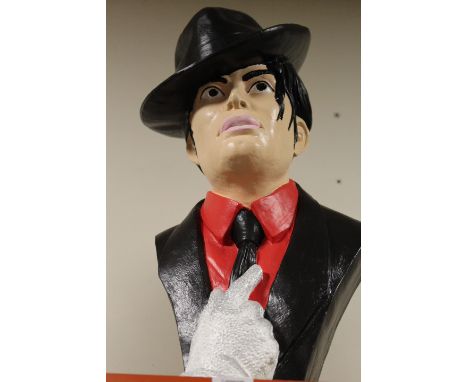 A MICHAEL JACKSON SHOP DISPLAY / ADVERTISING BUST