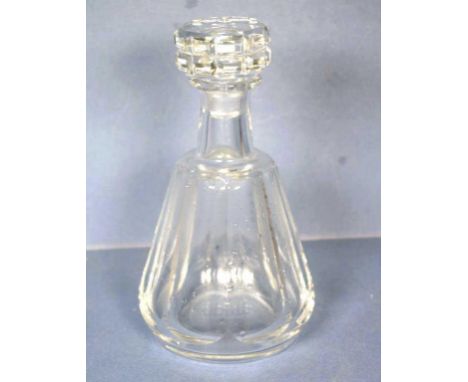 Baccarat crystal decanter 23cm high approx