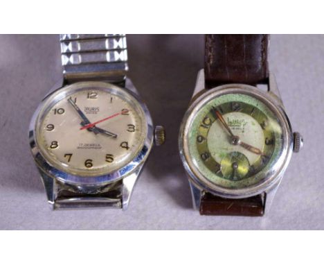 Two vintage Lauris mens mechanical watches both working when tested