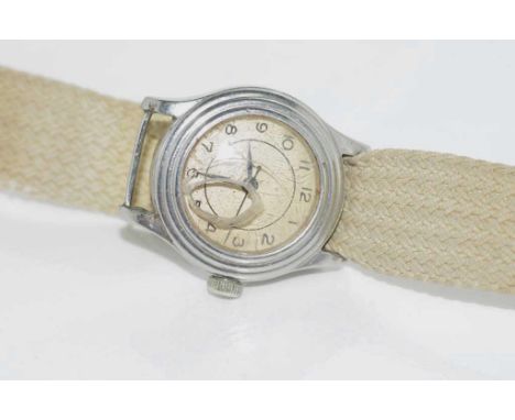 Vintage Longines military watch as inspected