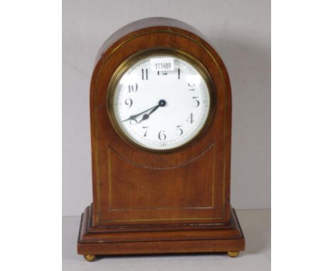 Edwardian mantel clock working with key