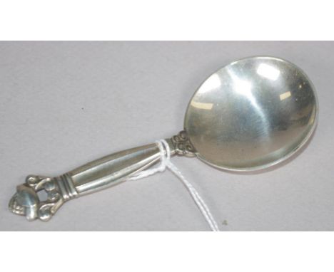 Georg Jensen sterling silver caddy spoon