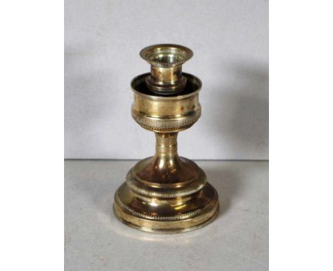 Vintage 800 silver candlestick 220g approx., 12.5cm high approx.