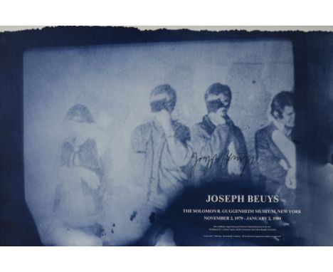 Beuys, JosephKleve, 1921 -  Düsseldorf, 198655 x 83 cm, R."Joseph Beuys - The Solomon R. Guggenheim Museum", 1979. Farboffset