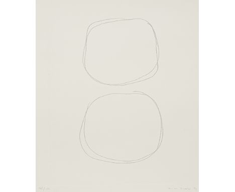 Graubner, GotthardErlbach/Vogtland, 1930 - Neuss, 2013Blattgröße: 58 x 51 cm, o. R.Ohne Titel, 1971. Radierung auf Bütten. In