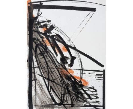 Sonderborg, d.i. Kurt R. HoffmannSonderborg, 1923 - Hamburg, 2008Blattgröße: 77 x 55 cm, R.Ohne Titel, 1993. Farbserigraphie 