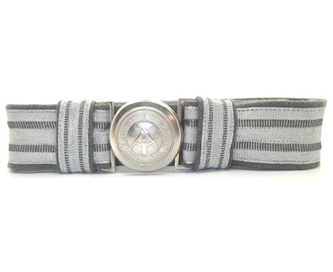 East German military belt with buckle. P&amp;P Group 1 (£14+VAT for the first lot and £1+VAT for subsequent lots) 