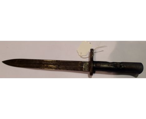 Spanish rifle bayonet numbered 9993 and dated 1900. P&amp;P Group 2 (£18+VAT for the first lot and £3+VAT for subsequent lots