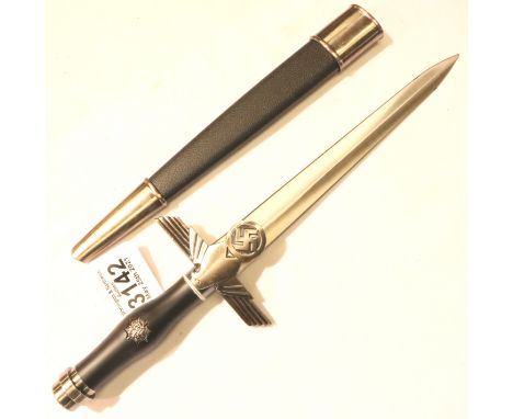 German WWII replica RLB dagger with metal mounts. P&amp;P Group 2 (£18+VAT for the first lot and £3+VAT for subsequent lots) 