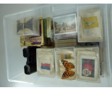 A BOX OF CIGARETTE CARDS, approximately 20 sets of mostly John Player & Sons and Wills Ltd, (other Manufacturers included) Hi