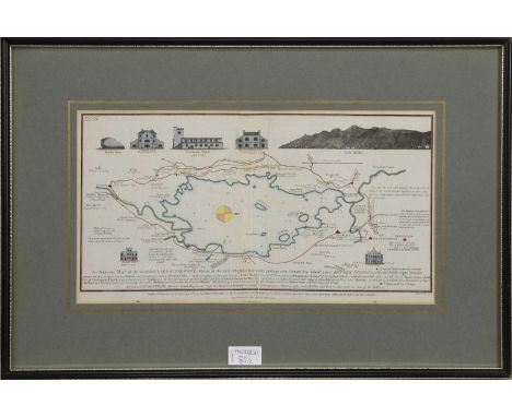 TWO MAPS OF LAKES, PETER CROSTHWAITE, late 18th century, comprising Lake Derwent and Buttermere, Crimmock & Lowes-Water Lakes