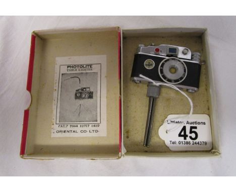 Vintage novelty camera lighter