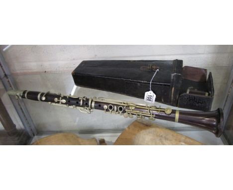 Clarinet with case