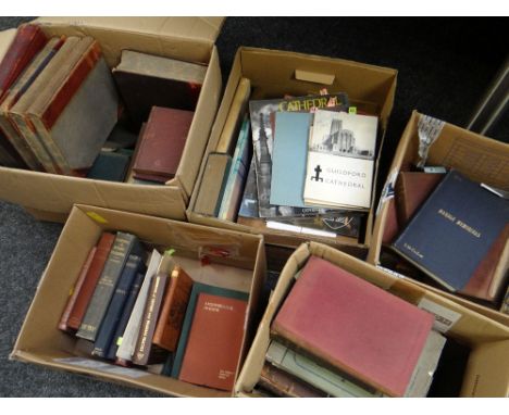 LIBRARY OF INTERESTING ANTIQUARIAN BOOKS FROM THE ARCHIVE OF W.CLARK STONEMASONS OF CARDIFF including architectural, art, ecc