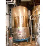 CCS stainless steel tank glycol dimple jacket NOT insulated tank, 4500 gal 98 in. diameter x 12 ft