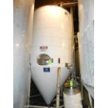 Sound Brewing stainless steel cone bottom glycol jacket with insulated jacket , 4500 gal, 7 ft
