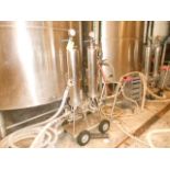 Millpore dual filters cart, model H2FBSH033T2 __LOCATED: MAIN CIDERY AREA ***NOTE FROM AUCTIONEER***
