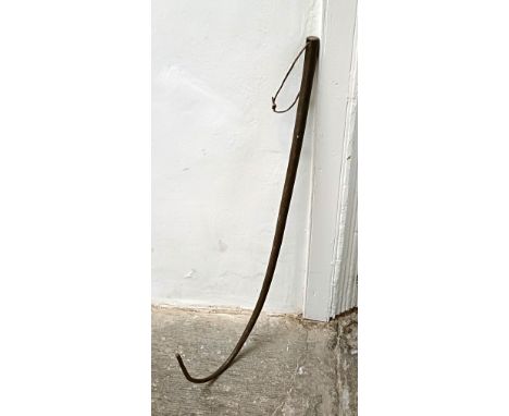 An elephant hair whip  Provenance: Part of a single owner collection of walking sticks and related items