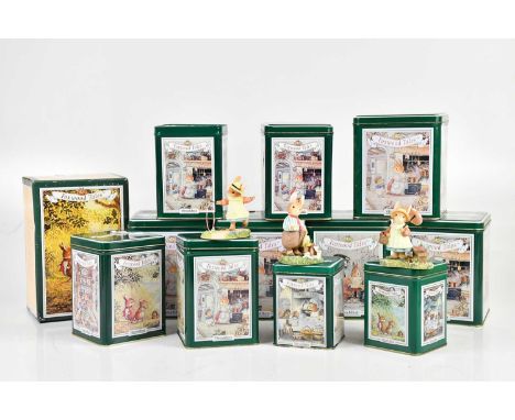 VILLEROY &amp; BOCH; a collection of twelve ceramic figures from the Foxwood Tales series (12).Condition Report: Minor surfac