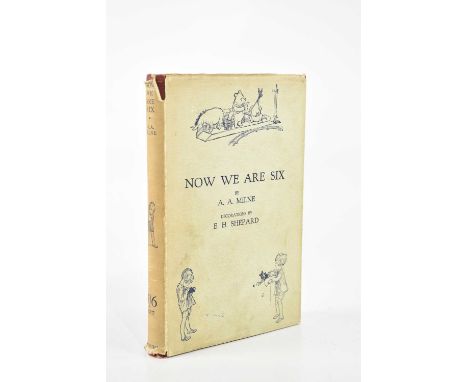 MILNE (A.A), NOW WE ARE SIX, first edition, pictorial red cloth, |Methuen & Co, 1927, (1)