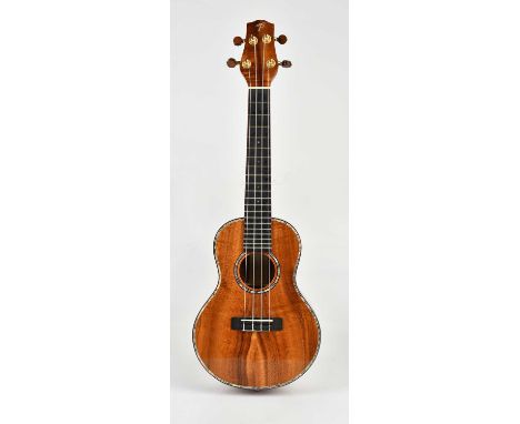 TERRY PAK; a model K.C.U ukelele, serial no. 13-085, paper label dated 19/3/13, with hard case.