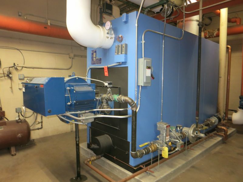 2011 Unilux ZF700W boiler, natural gas, flexable water tube, max stearn