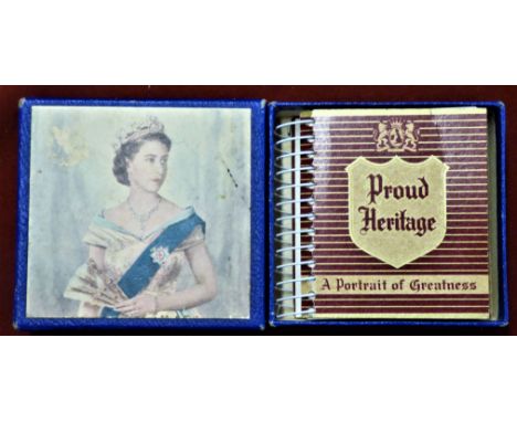 1951 Festival of Britain - Proud Heritage small book - A portrait of Greatness, dedicated to His Most Gracious Majesty King G