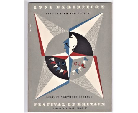 1951 Festival of Britain - Festival of Britain 'La Grande-Bretagne Recoit Le Monde'. A leaflet guide written for French Touri
