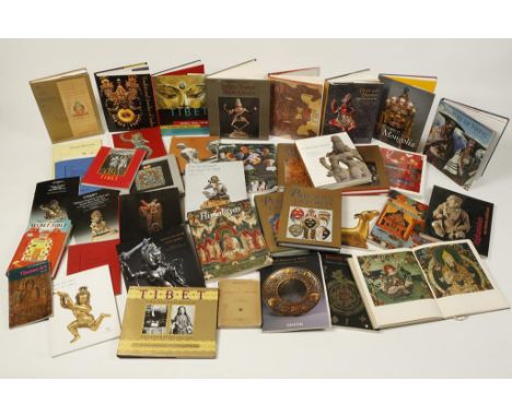 A COLLECTION OF REFERENCE BOOKS RELATING TO HIMALAYAN ART, including: "Precious Deposits", 5 vols, 2000; "Desire and Devotion