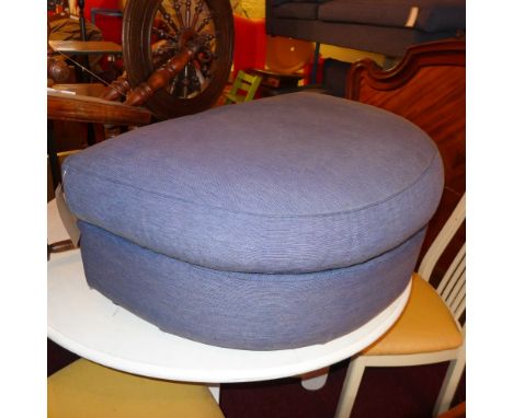 A demi lume pouffe 