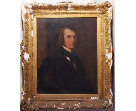 Attributed to George Frederick Watts (1817-1904, British) Portrait of a member of the Lutterell Family, thought to be Colonel