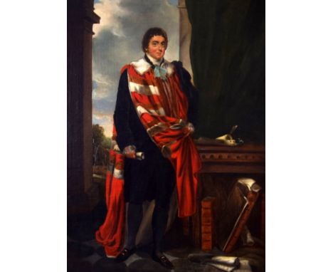 After John Hoppner, RA, (1758-1810, British), Portrait of Francis Russell, 5th Duke of Bedford 1765-1802, oil on canvas, 62 x