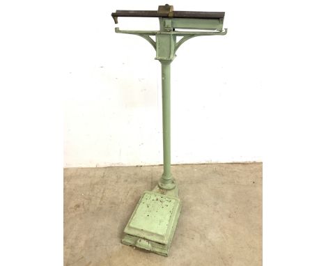 Sold at Auction: English Salter Scales with Boxed Set of Weights