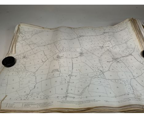  a large quantity - approx 40 - Ordnance survey maps of Devon and Cornwall. Photographs do not show all maps