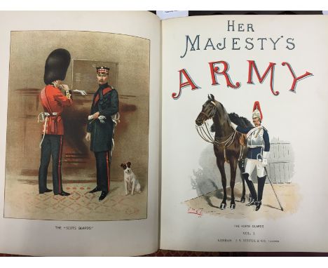Walter Richards: Her Majesty's Army, two volumes, London J. S. Virtue.