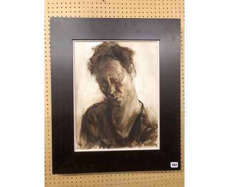 PAINTING 'SELF PORTRAIT' BY DEANA NASTIC 35CM X 45CM APPROX