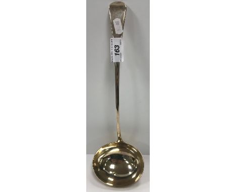 A George III Old English pattern soup ladle (by Richard Crossley, London 1796), 5.85 oz