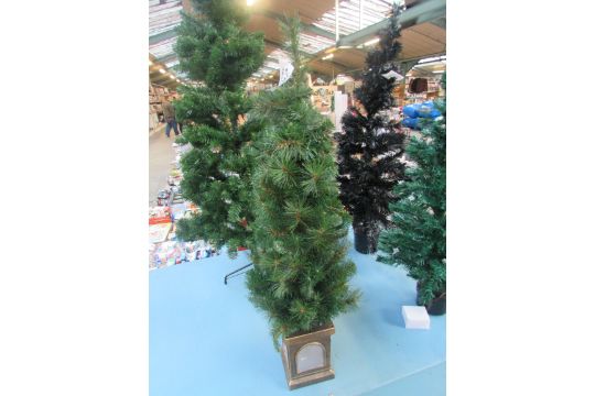 green christmas tree with decorative box stand green christmas tree with decorative box stand