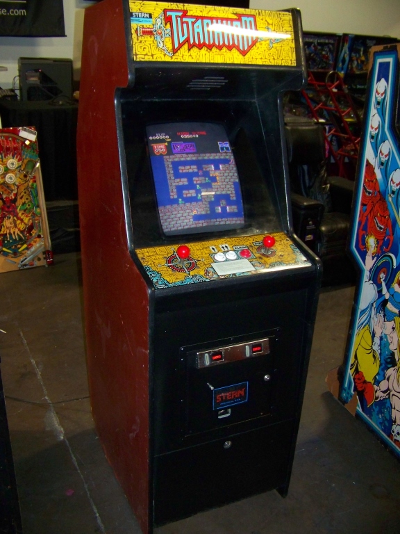 TUTANKHAM CLASSIC ARCADE GAME STERN KONAMI Item is in used condition ...